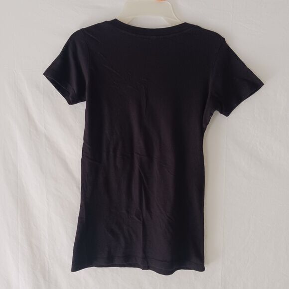 The Twilight Zone Tower Of Terror Fitted V-Neck Cotton T-Shirt - Picture 5 of 12